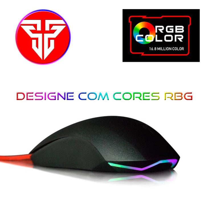 Mouse Para Jogos Profissional Fantech G13 Rhasta Ii 2400Dpi by 413106
