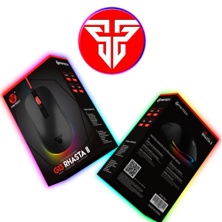 Mouse Para Jogos Profissional Fantech G13 Rhasta Ii 2400Dpi by 413106