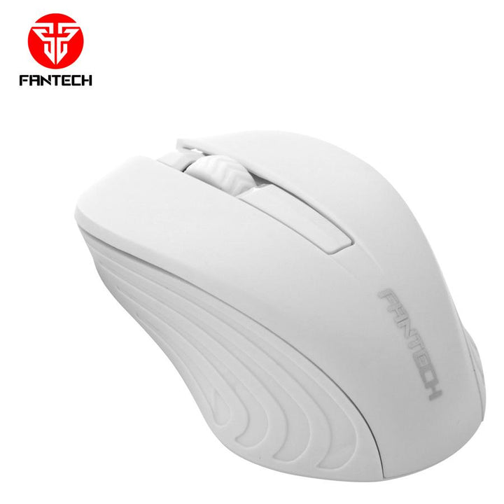 Mouse Sem Fio Fantech Alcance 10m 2.4ghz W189 Branco 1200DP by 413106