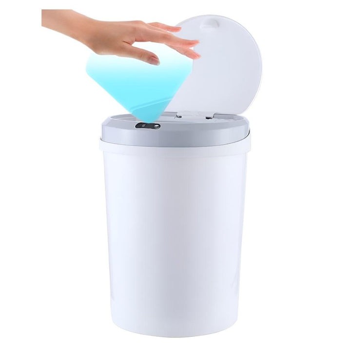 Lixeira Automática 9 Litros Branca Com Sensor De Abertura Inteligente Para Banheiro Cozinha Luxo Portátil by 529717
