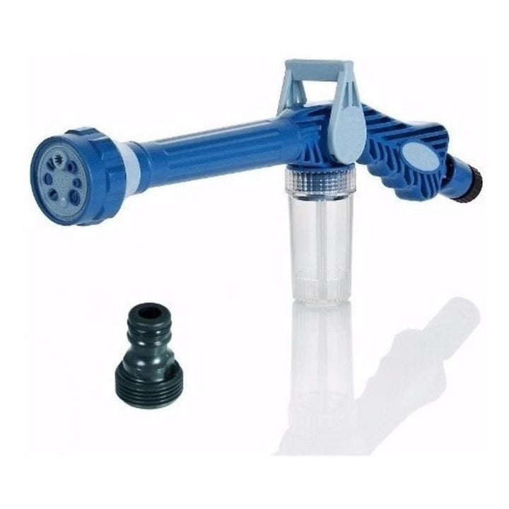 Esguicho Mangueira Alta Pressão Ducha 8 Funções Com Dispenser Jardim Carro Lava Jato Multiuso by 529717