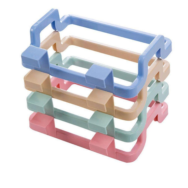 Lixeira Porta Pia Armário Suporte Saco Sacola Multiuso Cozinha Banheiro Cesto Suspenso Compacto by 529717