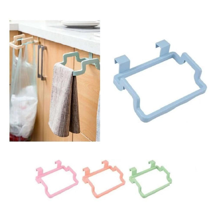 Lixeira Porta Pia Armário Suporte Saco Sacola Multiuso Cozinha Banheiro Cesto Suspenso Compacto by 529717