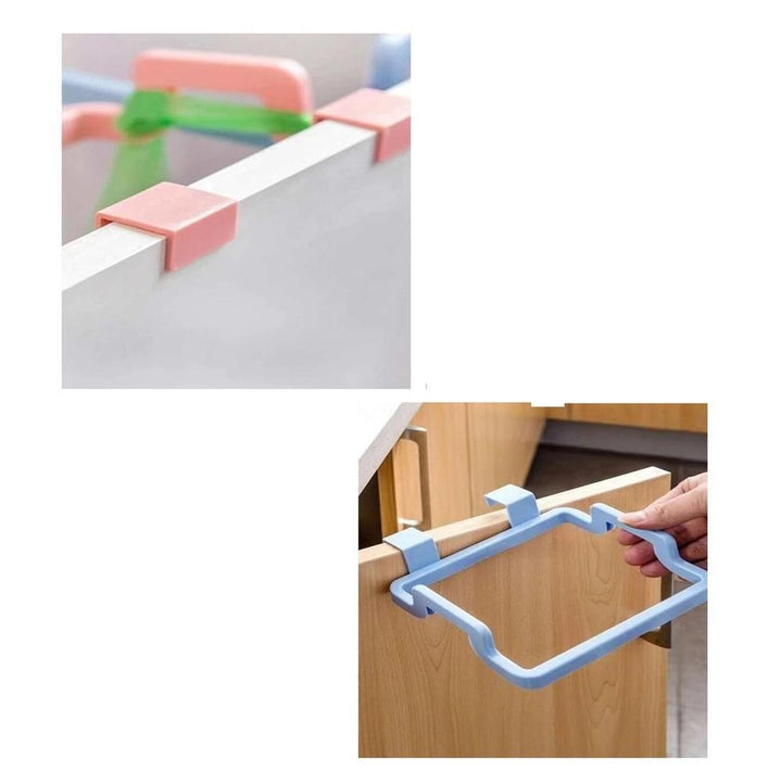 Lixeira Porta Pia Armário Suporte Saco Sacola Multiuso Cozinha Banheiro Cesto Suspenso Compacto by 529717