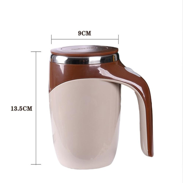 Caneca Mixer Automática Magnética 400Ml Copo Jarra Misturador Shake Café Vintage Luxo by 529717