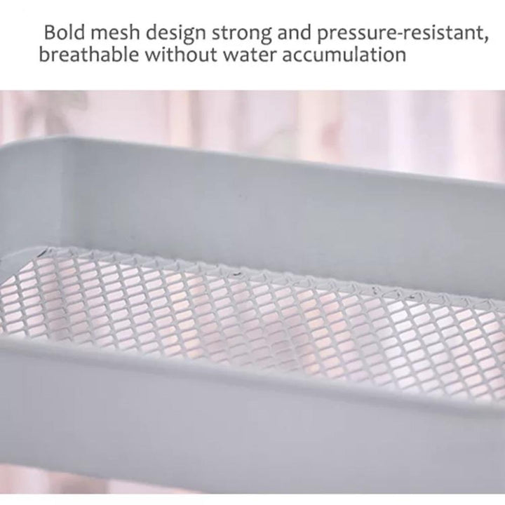 Carrinho Multiuso Branco 3 Prateleiras Auxiliar Organizador Brinquedos Cozinha Profissional Aço by 529717