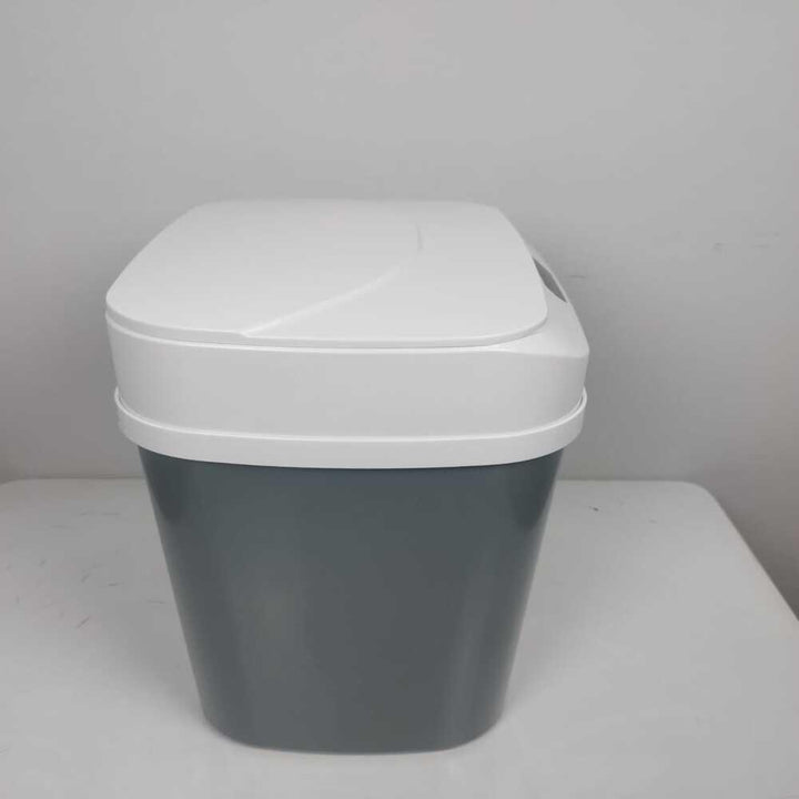 Lixeira Automática Inox 17,5 Litros Sensor Inteligente Touch Premium Banheiro Cozinha Luxo by 529717