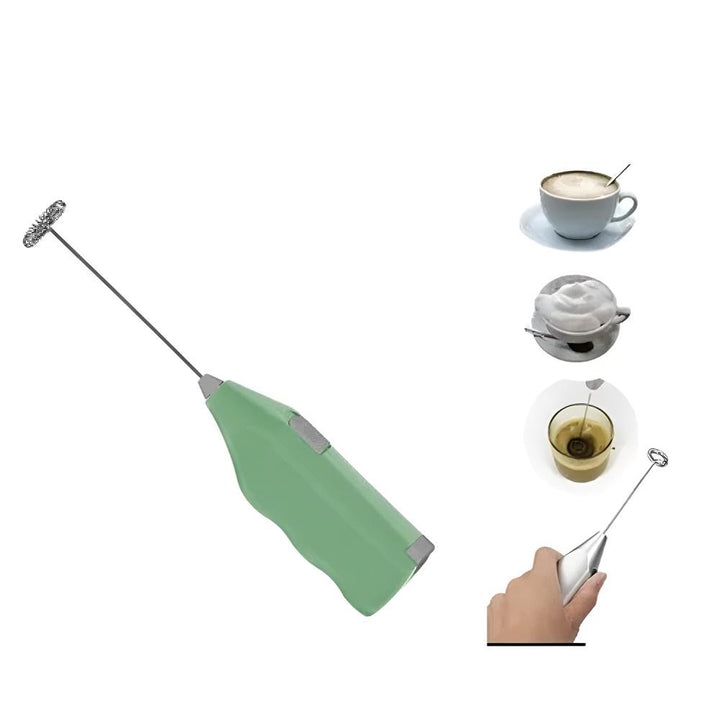 Mini Mixer Portátil Batedor Giratório A Pilha Para Ovos Café Cappuccino Milk Shake Bebidas Completo by 529717