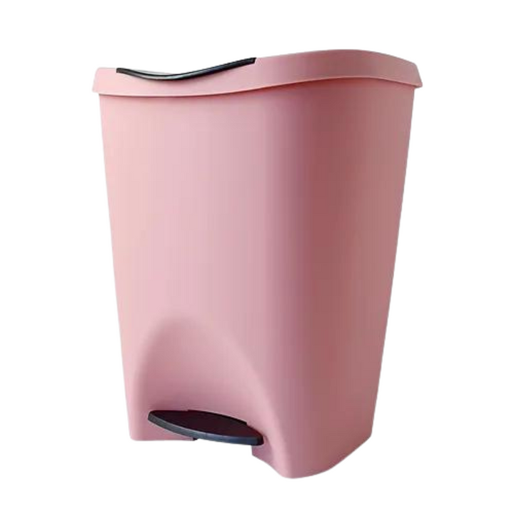Lixeira De Pedal Banheiro Cozinha Escritório 7,5l Resistente by 486837