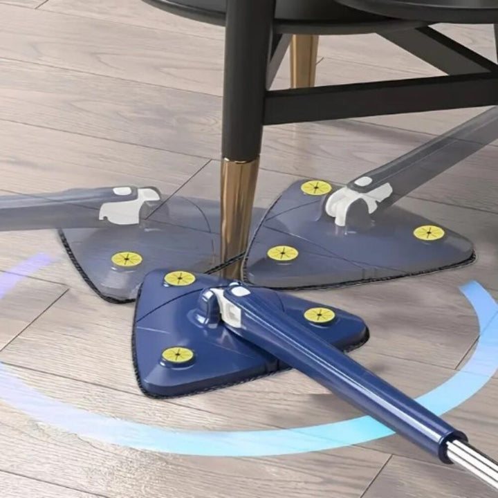 Esfregão MOP Giratório 360 Microfibra Articulado Rodo Limpeza Vidros Pisos Casa Cozinha Profissional by 529717