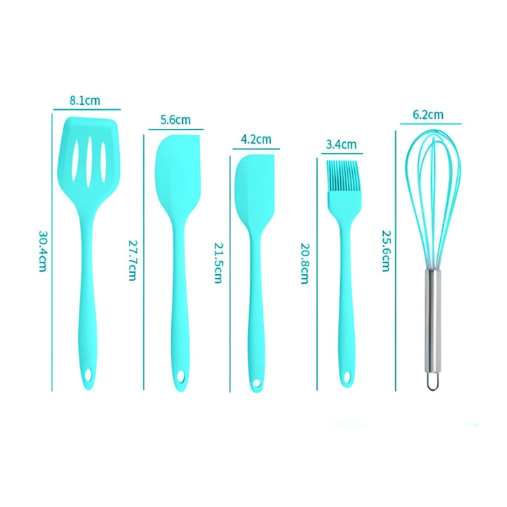 Conjunto De Utensílios De Cozinha De Silicone H'Maston DJ07 by 253444