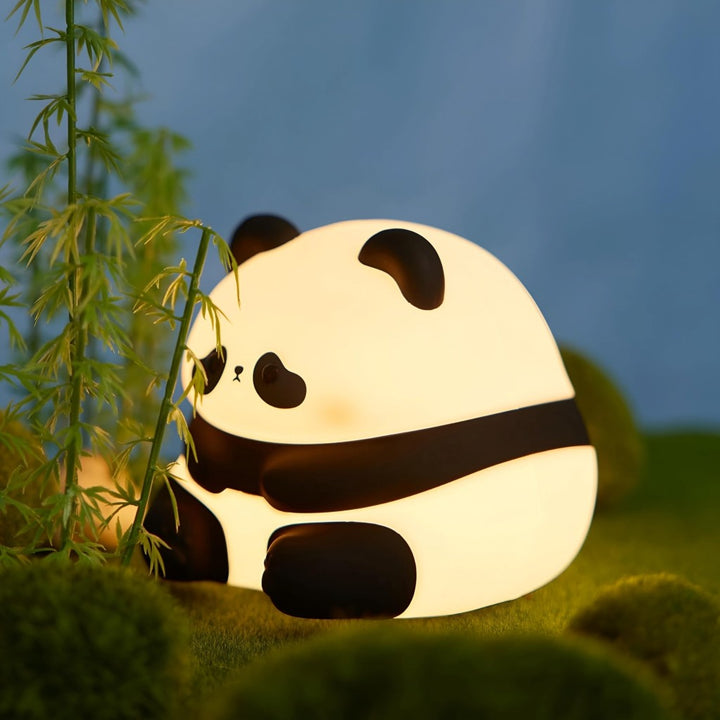 Luminária Infantil Abajur LED Siliconado Panda AKL-L009