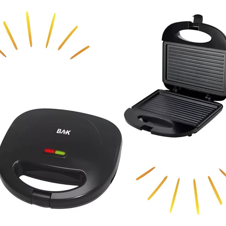 Sanduicheira Elétrica Grill Inox 750W 110V Bak BK-SAND750 by 253444