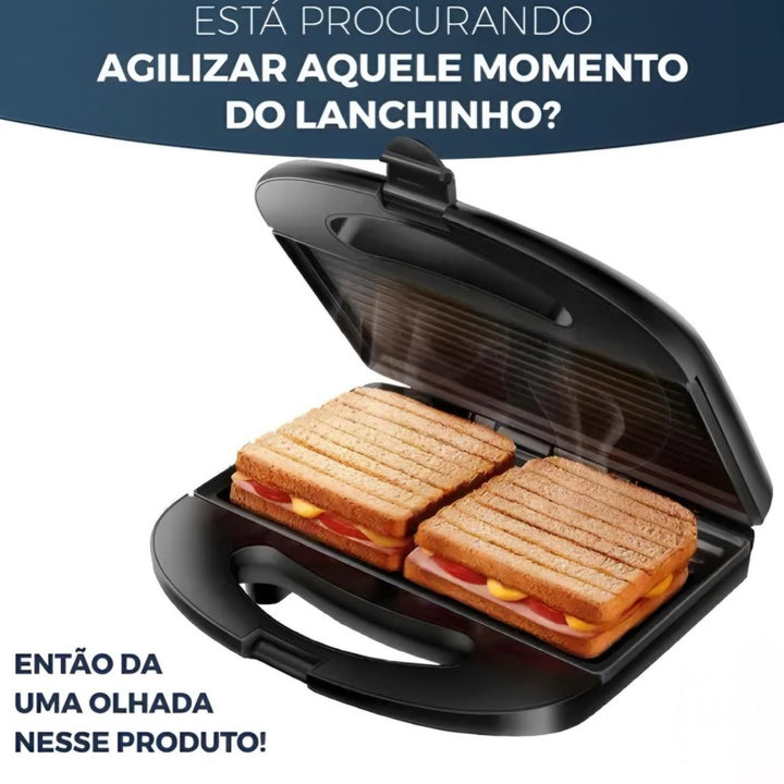 Sanduicheira Elétrica Grill Inox 750W 110V Bak BK-SAND750 by 253444