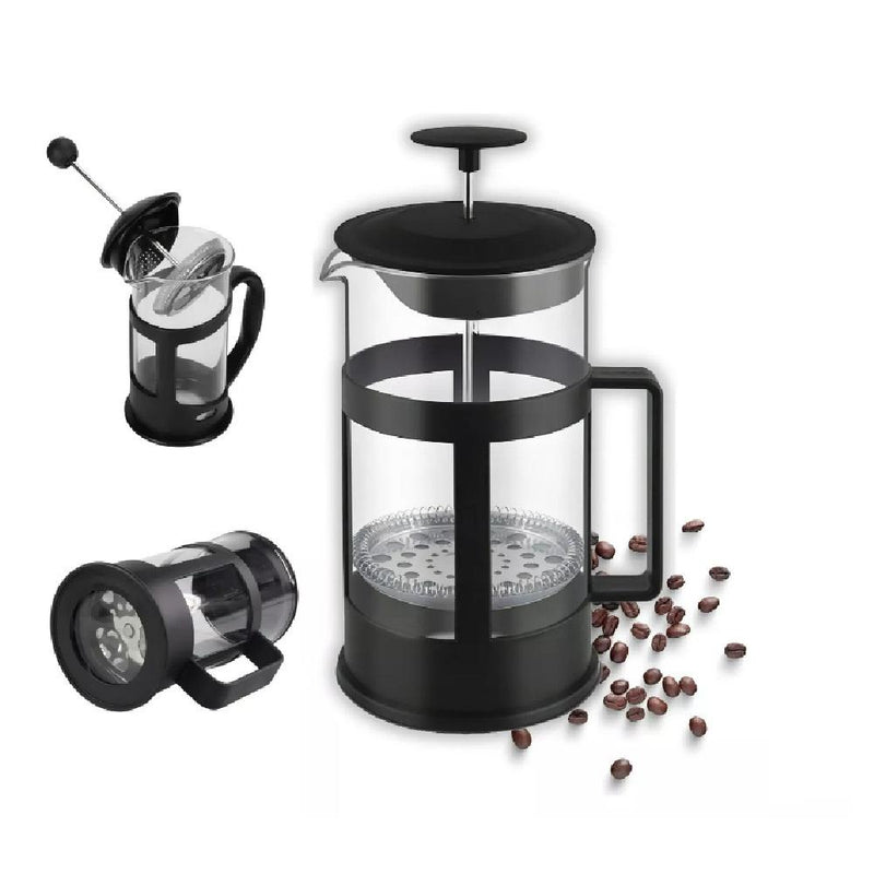 Cafeteira Francesa Prensa Vidro 300Ml Cremeira Chá Café Capuccino Bule French Press Compacta Portátil by 529717