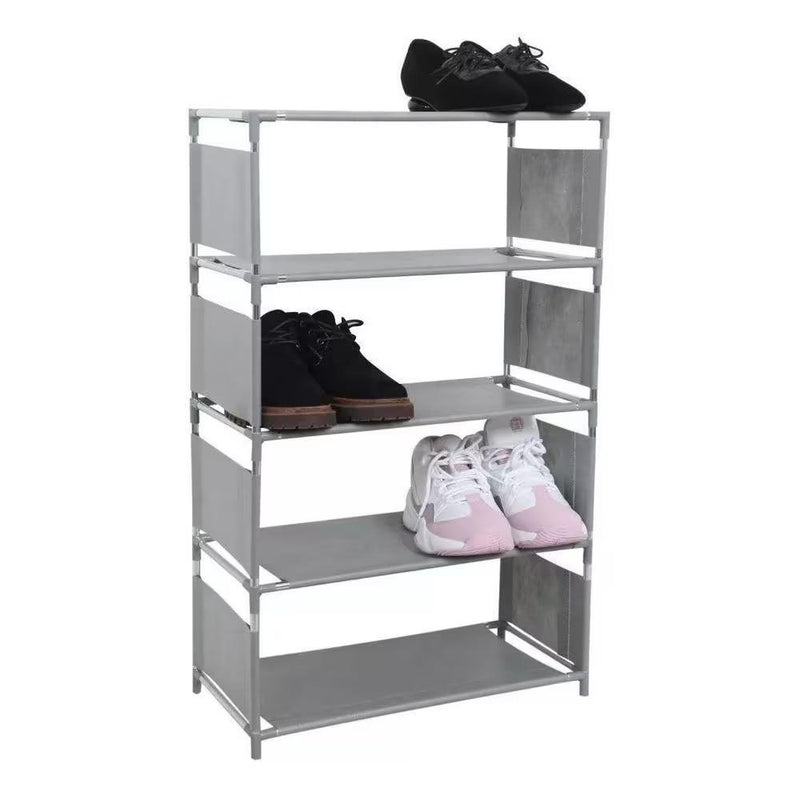 Estante 5 Prateleiras Sapateira Organizador Multiuso 10 Pares Lavanderia Quarto Brinquedos Roupas by 529717