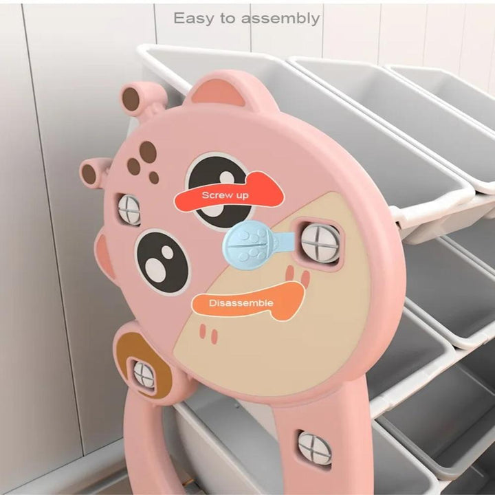 Estante Infantil Brinquedos Baú Multiuso Porta Treco Quarto Bebê Organizador Armário Decorativo by 529717