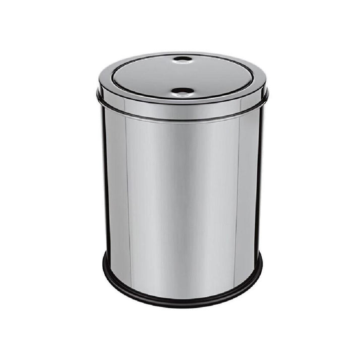 Lixeira Inox Basculante 5 Litros Tampa Vai E Vem Anti Odor Cozinha Banheiro Escritório Luxo Portátil by 529717