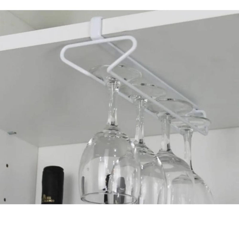 Organizador De Taças Vinho Armário Suporte Encaixe Suspenso Porta Copos Gin Cozinha Adega by 529717