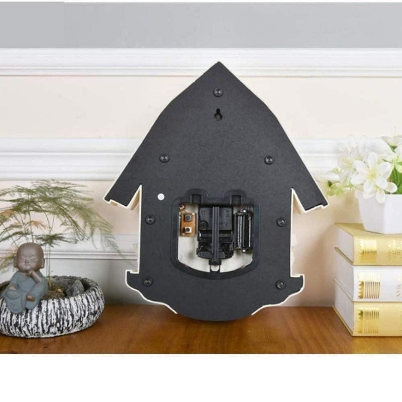 Relógio Cuco Vintage Estilo Madeira Retro Clássico Pêndulo Musical Passarinho Parede Decorativo Quarto by 529717