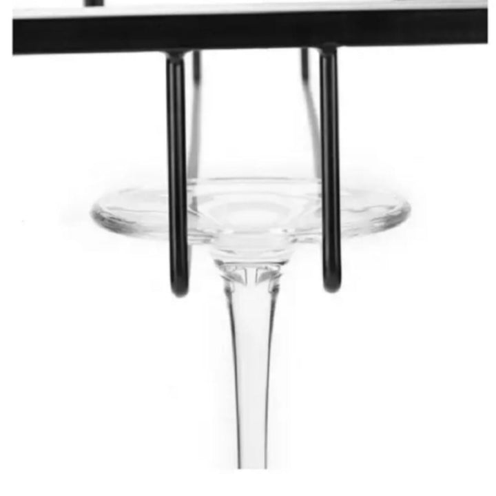 Suporte De Taças Vinho Organizador Duplo Copos Armário Encaixe Porta Gin Cerveja Cozinha Suspenso by 529717