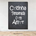 Placa Decorativa em MDF 21x30 | COZINHA TEMPERADA COM AMOR by 587414