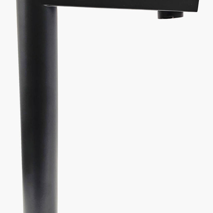 Torneira para Banheiro Bica Alta - Konnen Metais - Round Alta Preto Fosco - FN-90004H-B by 627745