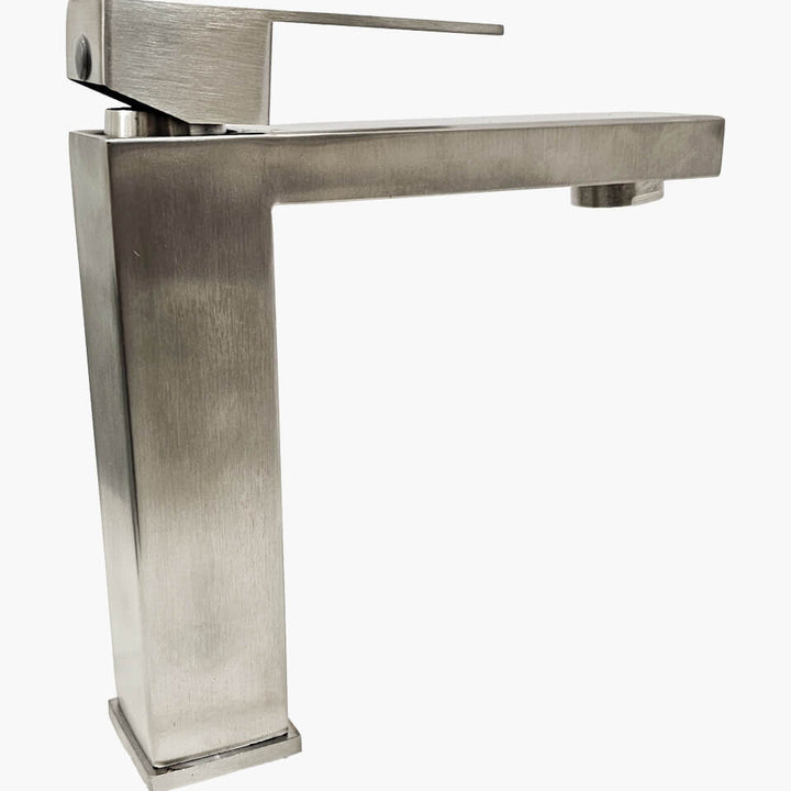 Torneira para Banheiro Bica Baixa - Konnen Metais - Square Baixa Escovada - FN-90005S-C by 627745
