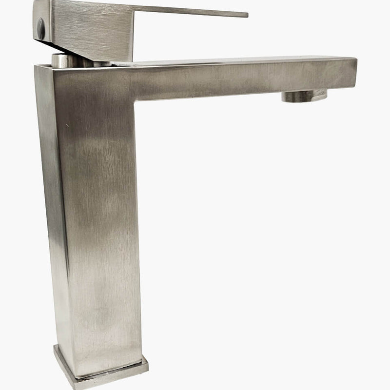 Torneira para Banheiro Bica Baixa - Konnen Metais - Square Baixa Escovada - FN-90005S-C by 627745