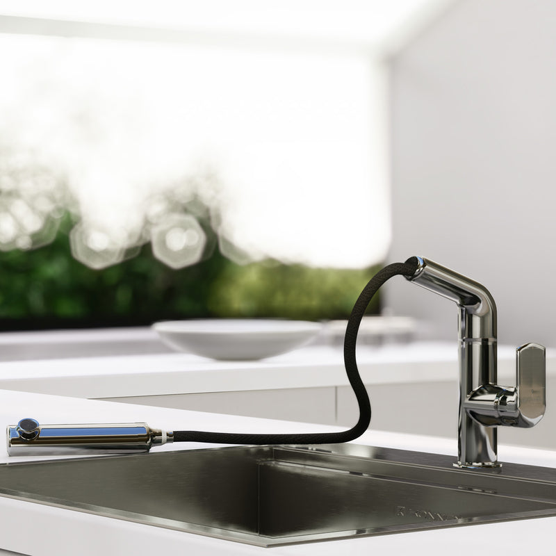 Torneira Gourmet Extensivel Monocomando para Cozinha - Konnen Metais - Cartney Cromado - 503530C by 627745