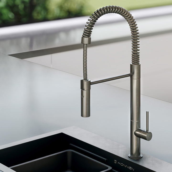 Torneira Gourmet Monocomando para Cozinha - Konnen Metais - Gourmand Grey - 503732GUG-3 by 627745