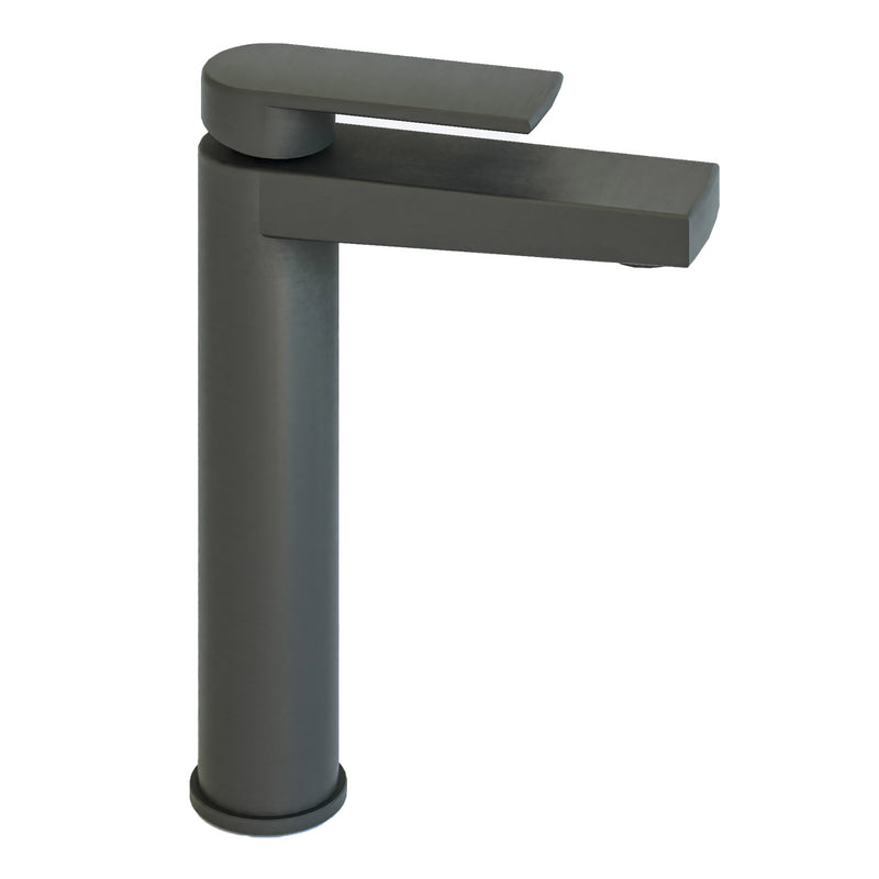 Torneira para Banheiro Bica Alta - Konnen Metais - Round Alta Preto Fosco - FN-90004H-B by 627745