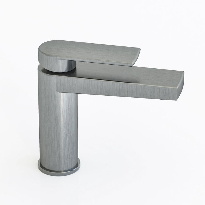 Torneira para Banheiro Bica Baixa - Konnen Metais - Round Baixa Escovada - FN-90004S-C by 627745