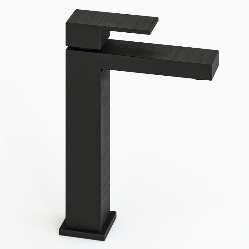 Torneira para Banheiro Bica Alta - Konnen Metais - Square Alta Preto Fosco - FN-90005H-P by 627745